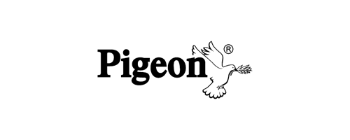 Pigeon White Logo png